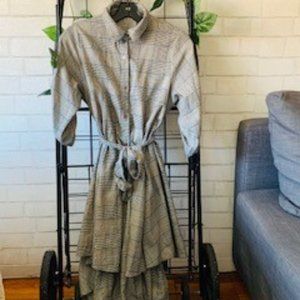 Forever21 Plaid Shirt Dress